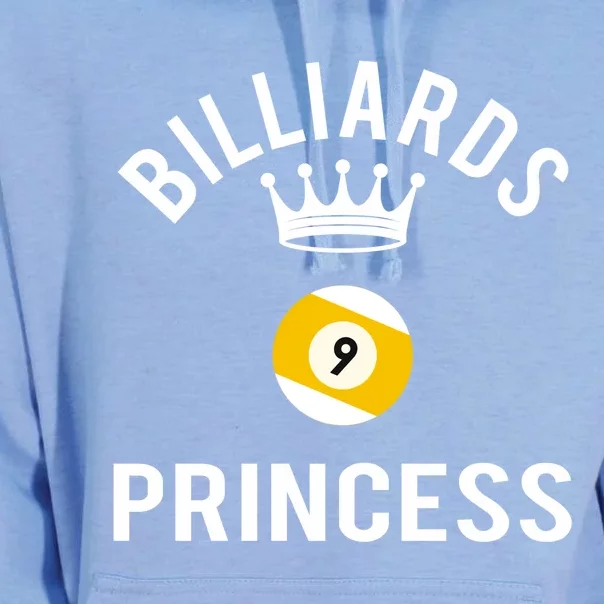 Billiards 9 Ball Princess Gift Unisex Surf Hoodie