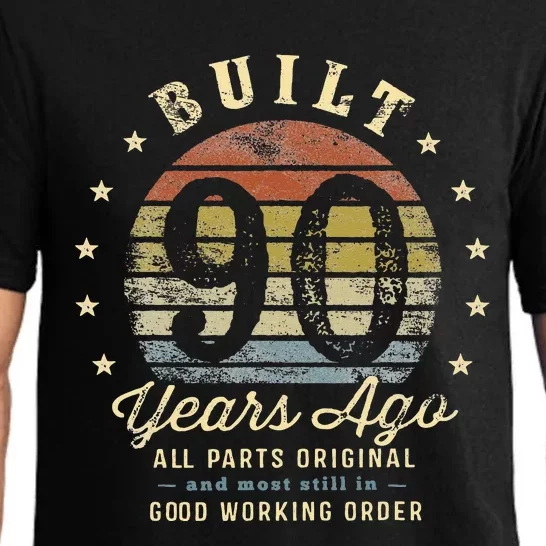 Built 90 Years Ago All Parts Original Gifts 90th Birthday Pajama Set