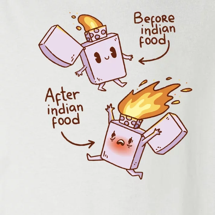 Before And After Indian Food Funny Toddler Long Sleeve Shirt