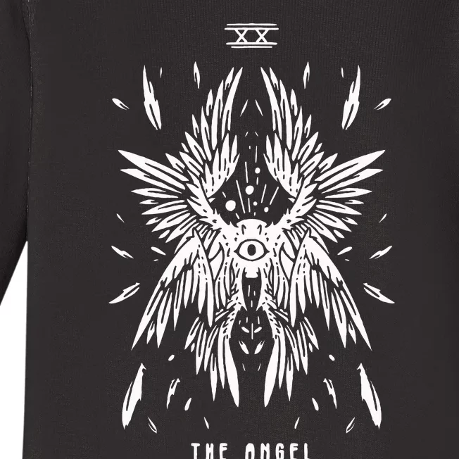 Biblically accurate angel how angels look like in the bible Baby Long Sleeve Bodysuit