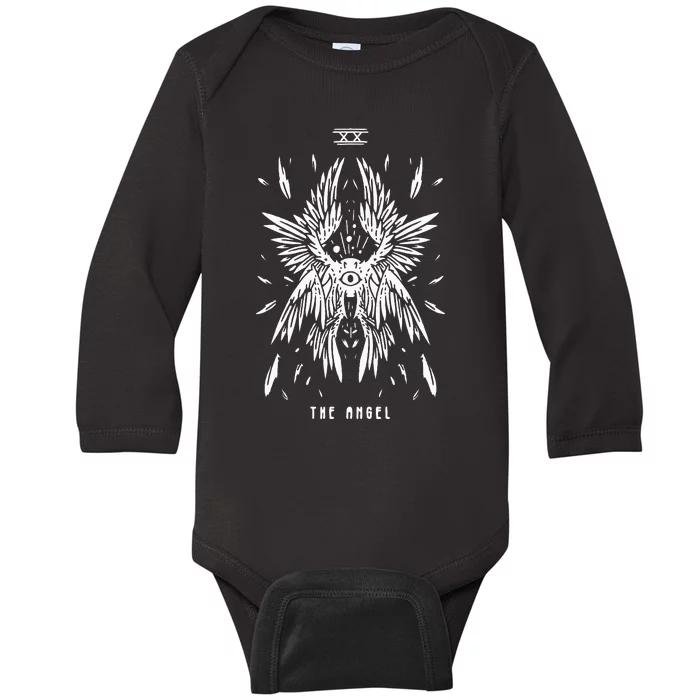 Biblically accurate angel how angels look like in the bible Baby Long Sleeve Bodysuit