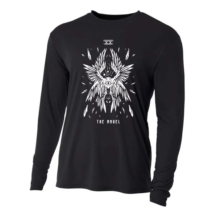 Biblically accurate angel how angels look like in the bible Cooling Performance Long Sleeve Crew