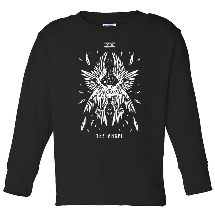 Biblically accurate angel how angels look like in the bible Toddler Long Sleeve Shirt