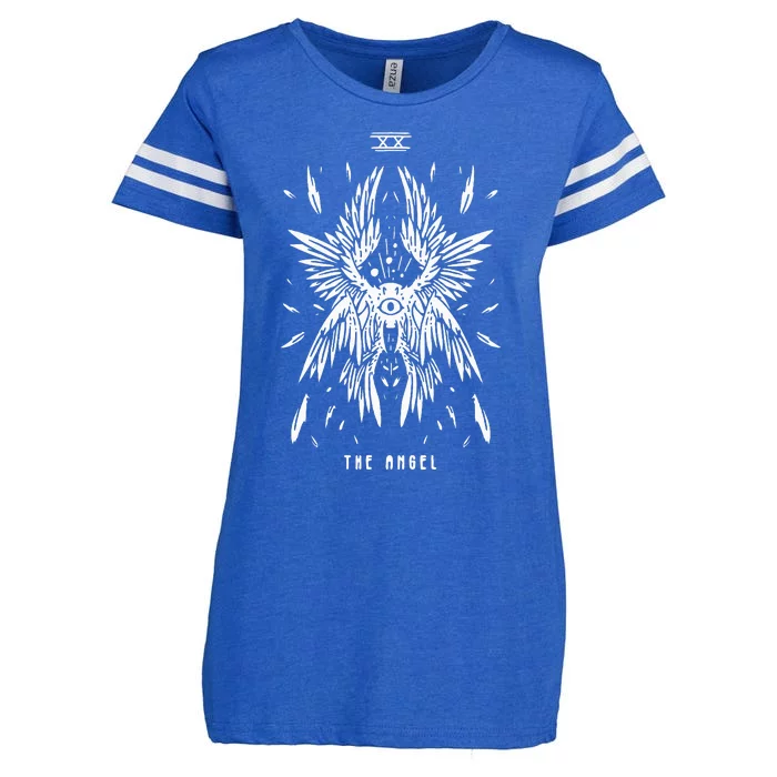 Biblically accurate angel how angels look like in the bible Enza Ladies Jersey Football T-Shirt