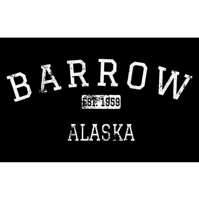 Barrow Alaska Ak Vintage Bumper Sticker