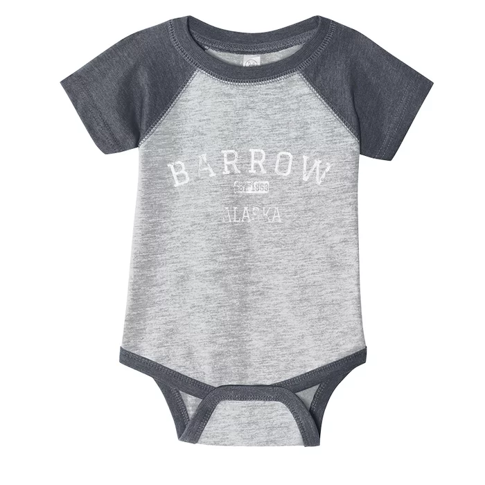 Barrow Alaska Ak Vintage Infant Baby Jersey Bodysuit