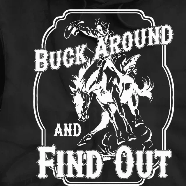 Buck Around And Find Out Tie Dye Hoodie