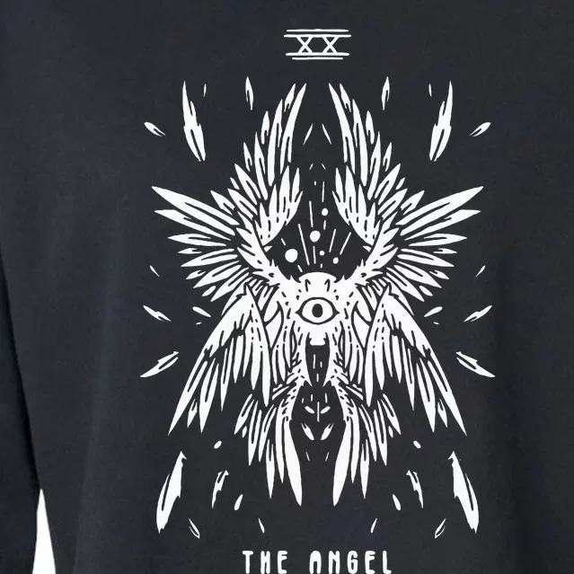 Biblically Accurate Angel How Angels Look Like In The Bible Cropped Pullover Crew