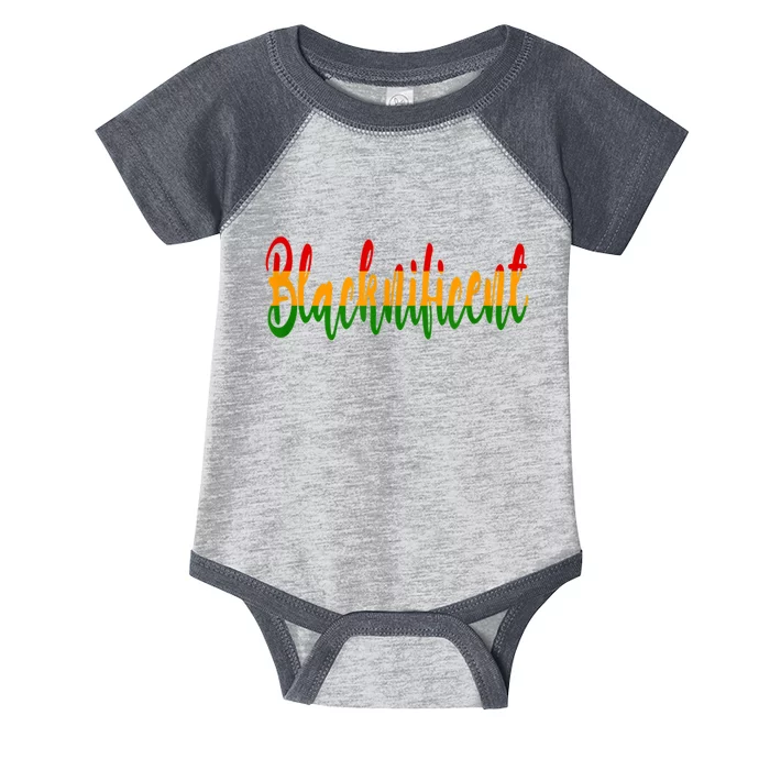 Blacknificent African American Heritage Black History Month Infant Baby Jersey Bodysuit