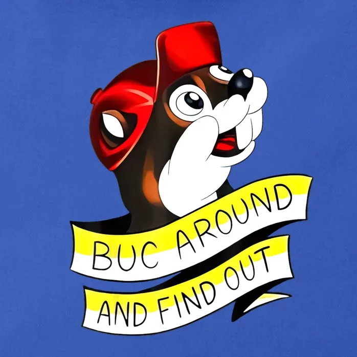 Buc Around And Find Out Funny Zip Tote Bag