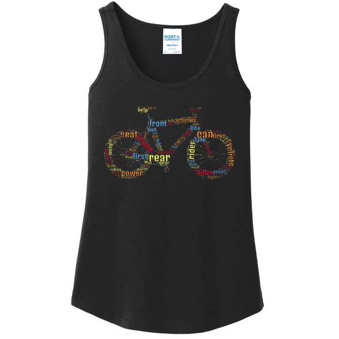 Bicycle Amazing Anatomy Cycling Ladies Essential Tank