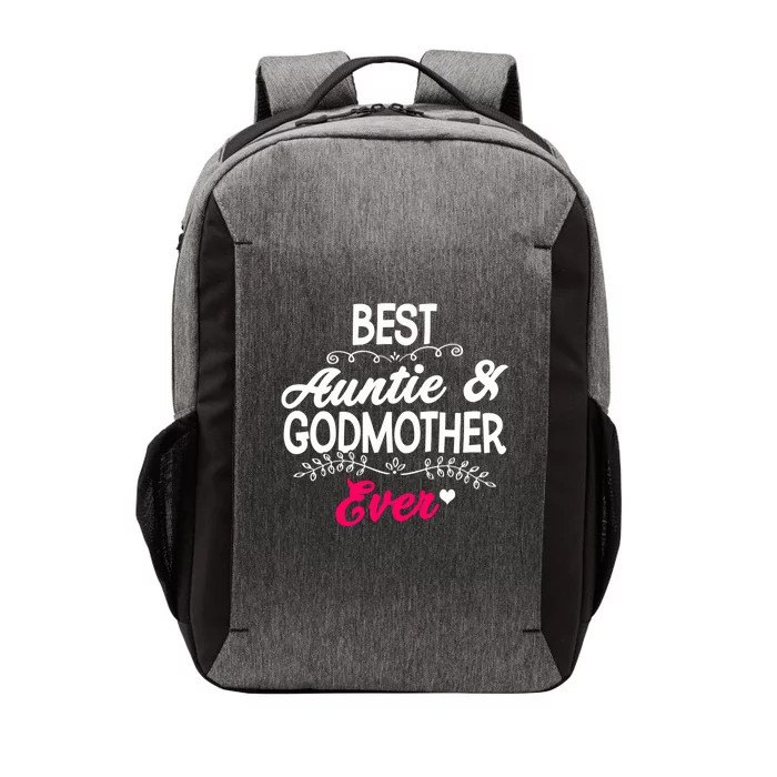 Best Auntie And Godmother Ever Auntie Godmother Auntie Cool Gift Vector Backpack