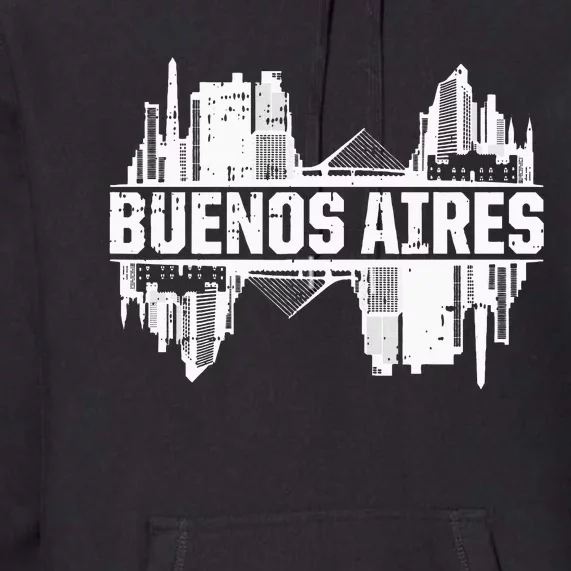 Buenos Aires Argentina Skyline Premium Hoodie