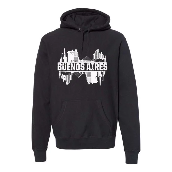 Buenos Aires Argentina Skyline Premium Hoodie