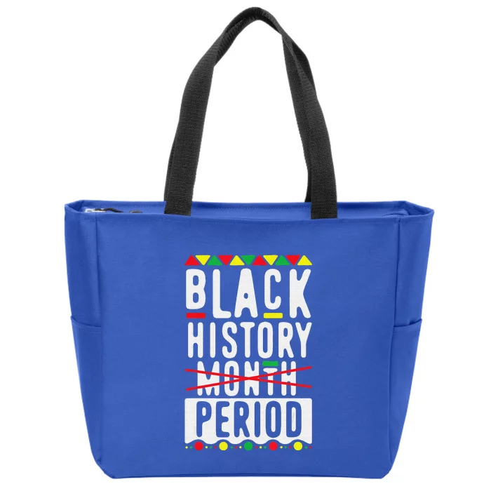 Blacknificent African American Heritage Black History Month Zip Tote Bag