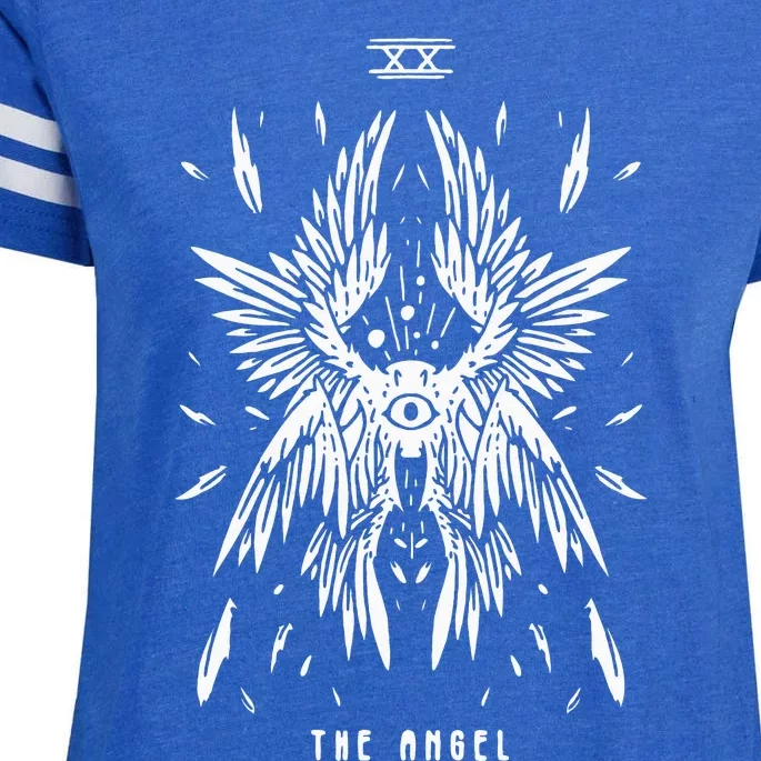 Biblically Accurate Angel How Angels Look Like In The Bible Enza Ladies Jersey Football T-Shirt