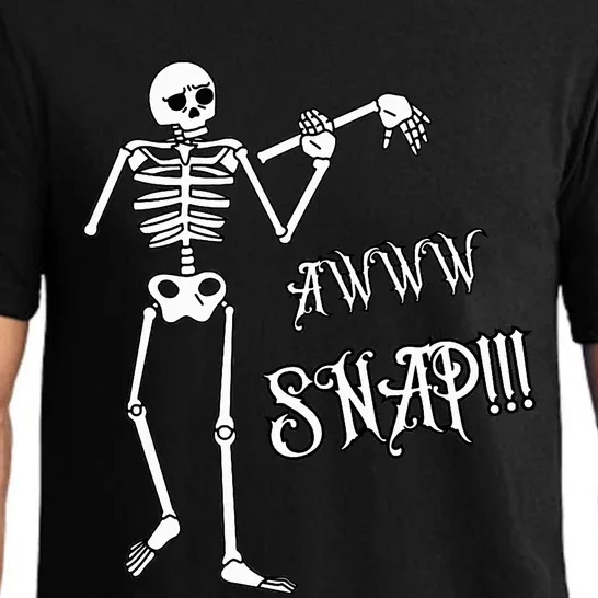 Broken Arm Awww Snap! Skeleton Broken Bone Pajama Set