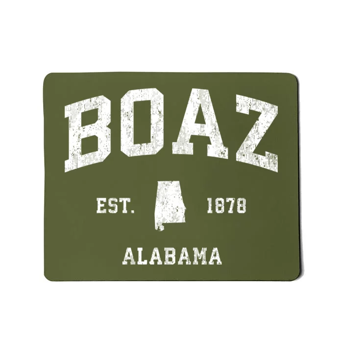 Boaz Alabama Al Vintage Athletic Sports Mousepad