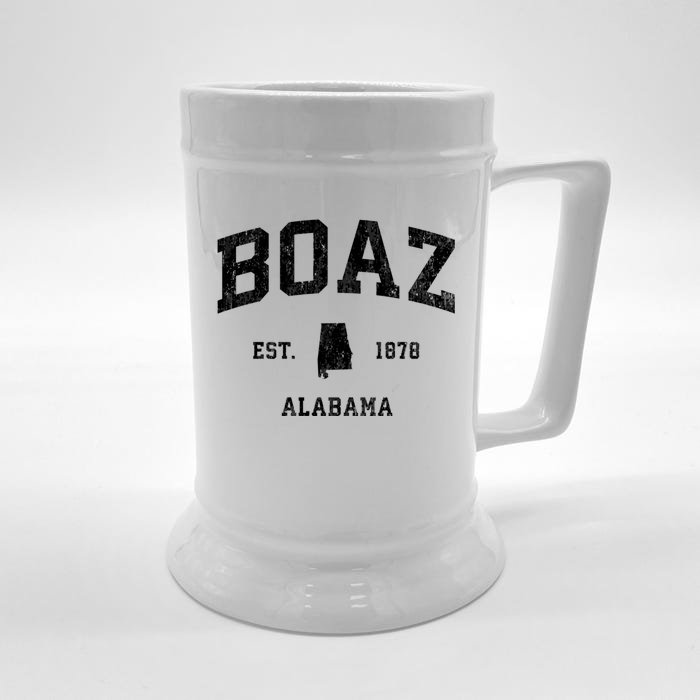 Boaz Alabama Al Vintage Athletic Sports Front & Back Beer Stein