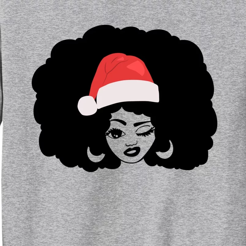 Black African American Mrs Claus Christmas Pajamas 2021 Xmas Gift Sweatshirt