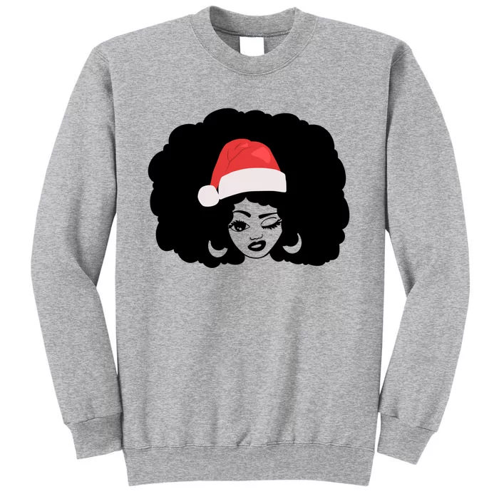 Black African American Mrs Claus Christmas Pajamas 2021 Xmas Gift Sweatshirt