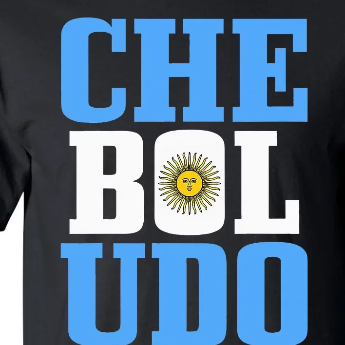 Boludo Argentina Argentinian Flag Pride Roots Tall T-Shirt