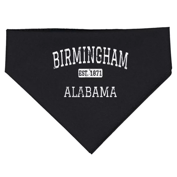 Birmingham Alabama AL Vintage USA-Made Doggie Bandana