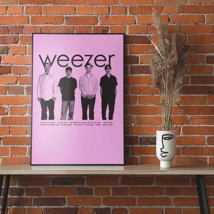 Blue Album Anniversary Tracklist Poster