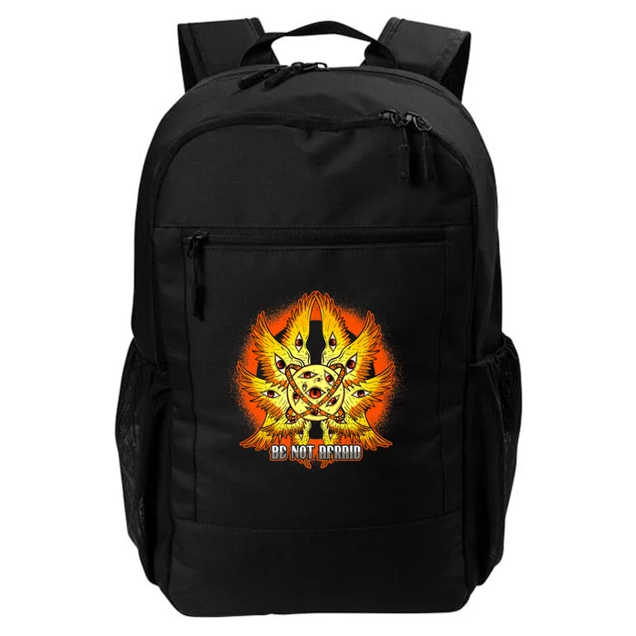 Biblically Accurate Angel Meme Ophanim Be Not Afraid Premium Daily Commute Backpack