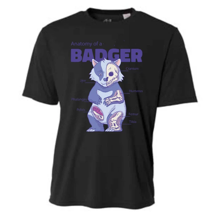 Badger Animal Anatomy Cooling Performance Crew T-Shirt