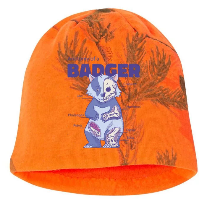 Badger Animal Anatomy Kati - Camo Knit Beanie