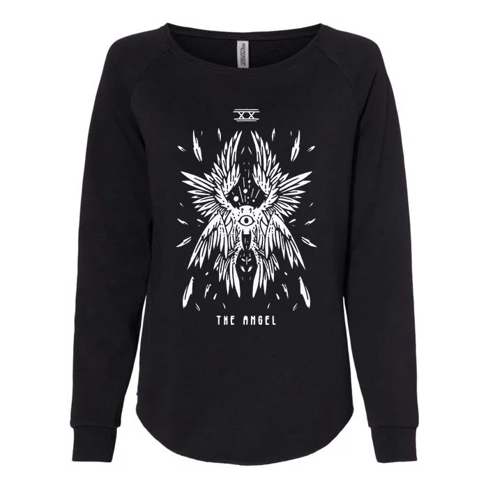 Biblically Accurate Angel How Angels Look Like In The Bible Womens California Wash Sweatshirt