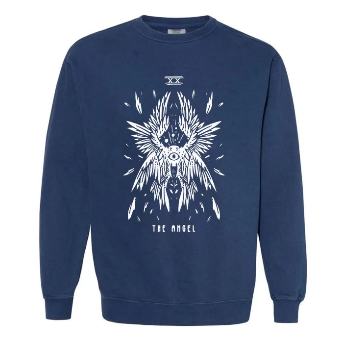 Biblically Accurate Angel How Angels Look Like In The Bible Garment-Dyed Sweatshirt