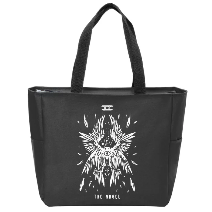 Biblically Accurate Angel How Angels Look Like In The Bible Zip Tote Bag