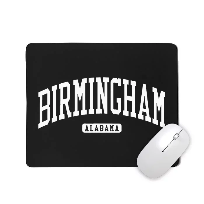 Birmingham Alabama Al College University Style Mousepad