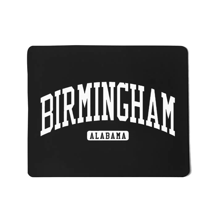 Birmingham Alabama Al College University Style Mousepad