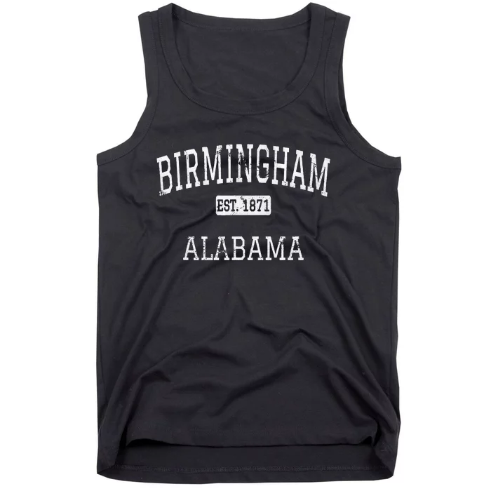 Birmingham Alabama Al Vintage Tank Top