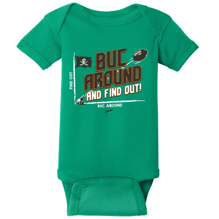 Buck Around And Find Out Tb Football Baby Bodysuit