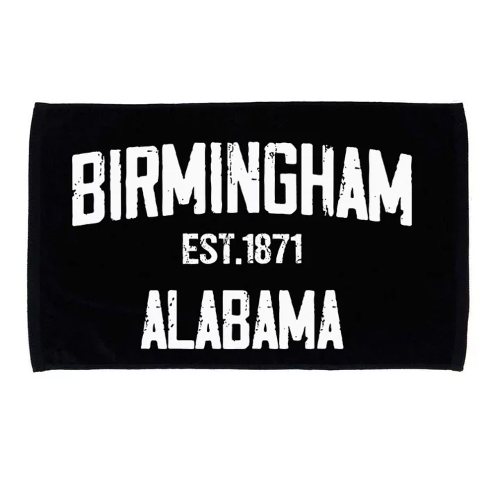 Birmingham Alabama Al Vintage Established Sports Design Microfiber Hand Towel