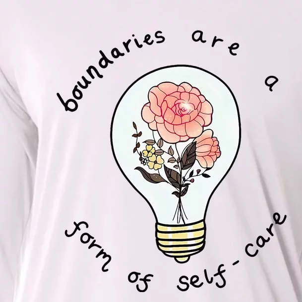 Boundaries Are A Form Of Selfcare Cooling Performance Long Sleeve Crew