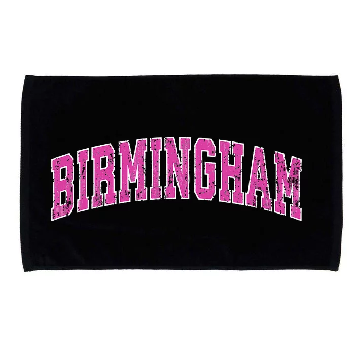 Birmingham Alabama Al Vintage Sports Design Microfiber Hand Towel