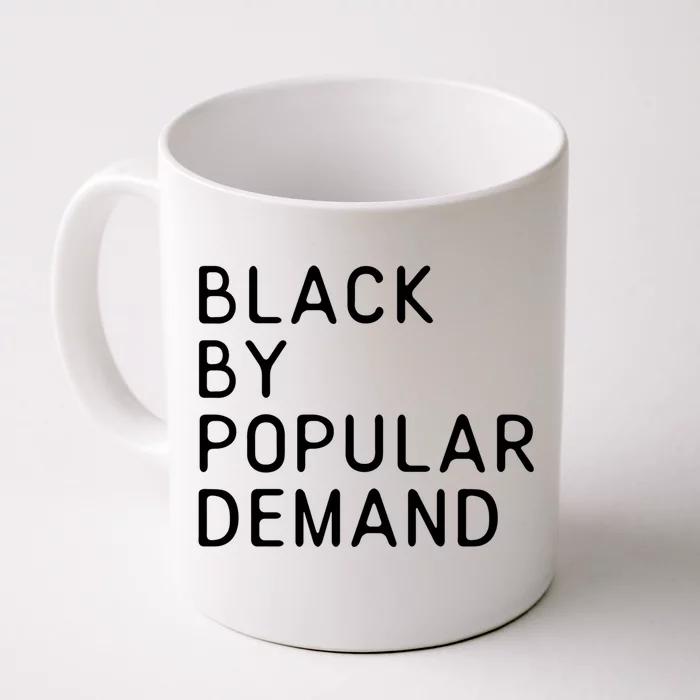 Black African American Pride Funny Sayings Gift Front & Back Coffee Mug