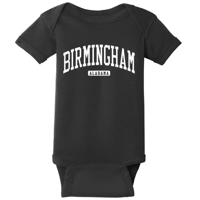 Birmingham Alabama Al College University Style Baby Bodysuit