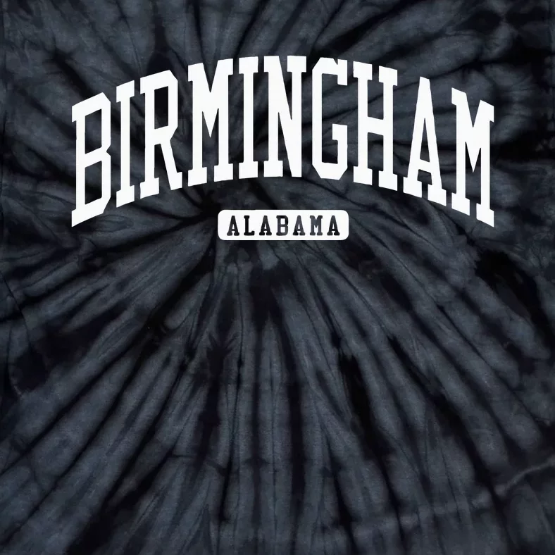 Birmingham Alabama Al College University Style Tie-Dye T-Shirt