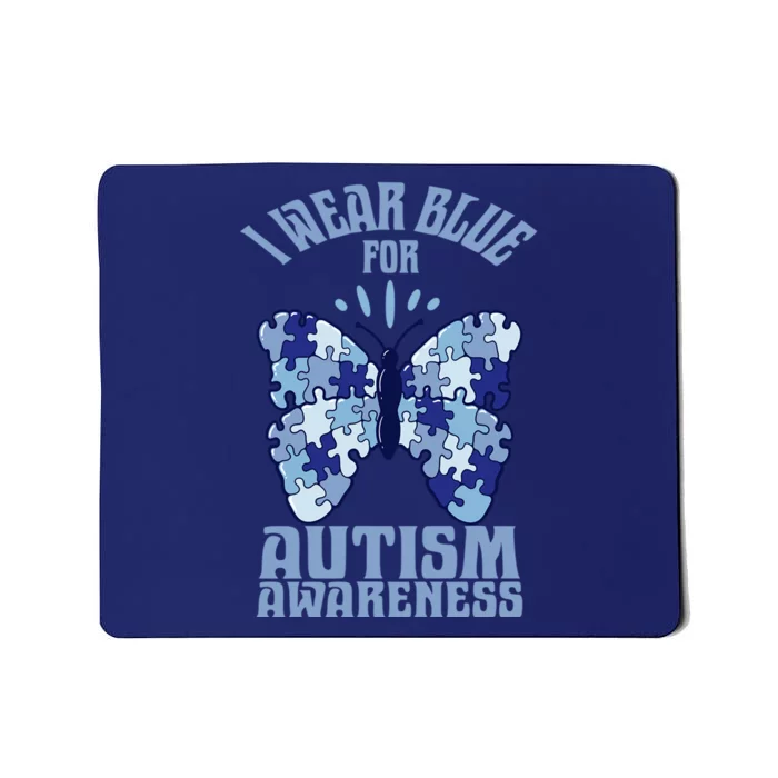 Butterfly Autism Awareness Gift Mousepad