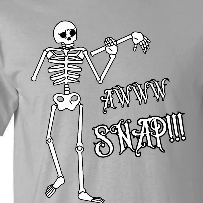 Broken Arm Awww Snap! Skeleton Broken Bone Tall T-Shirt