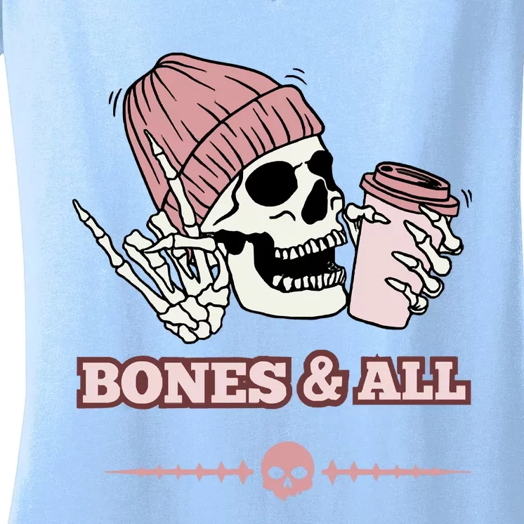 Bones And All Women's V-Neck T-Shirt