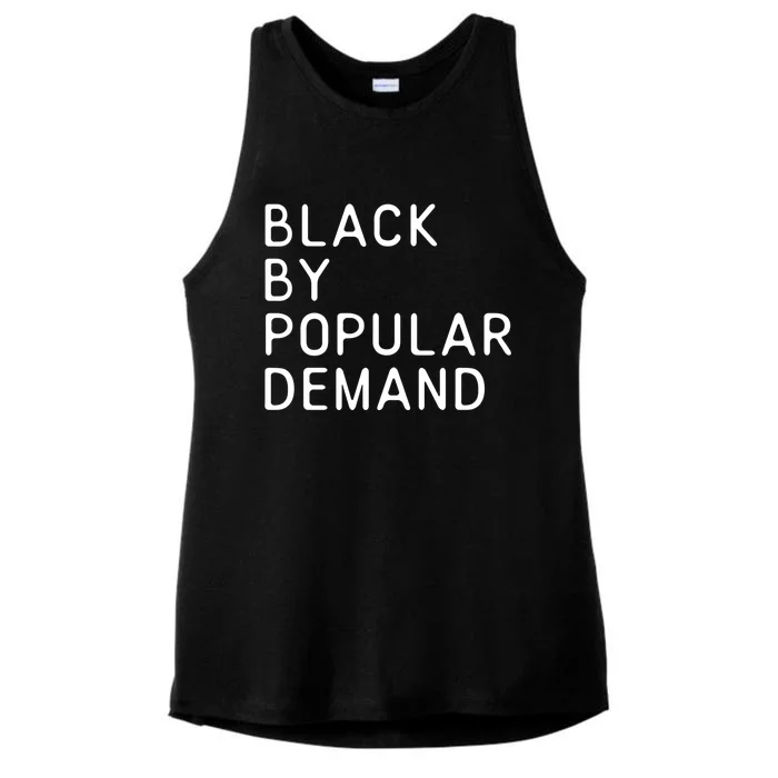 Black African American Pride Funny Sayings Gift Ladies Tri-Blend Wicking Tank