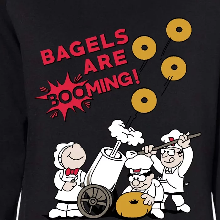 Bagels Are Booming Womens California Wash Sweatshirt