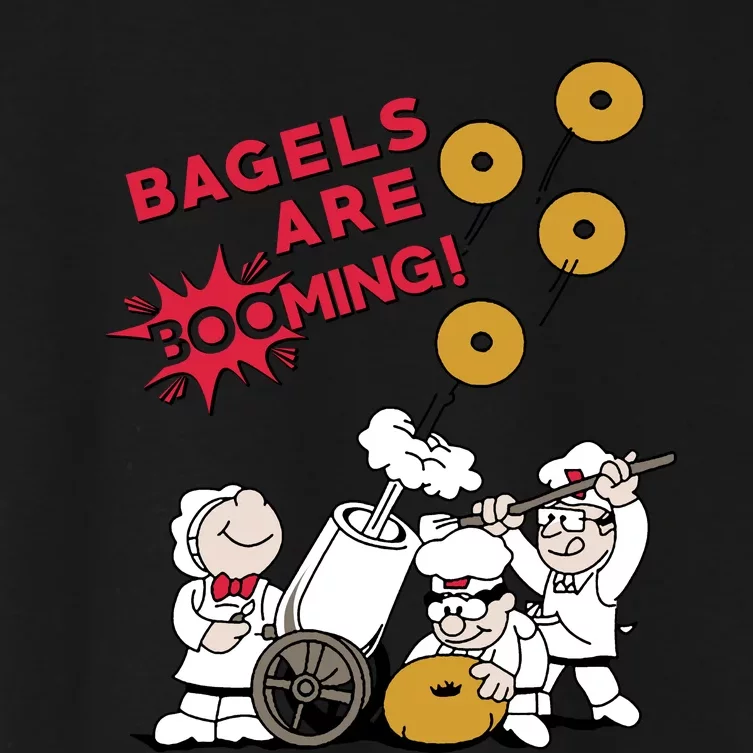 Bagels Are Booming Women's Crop Top Tee